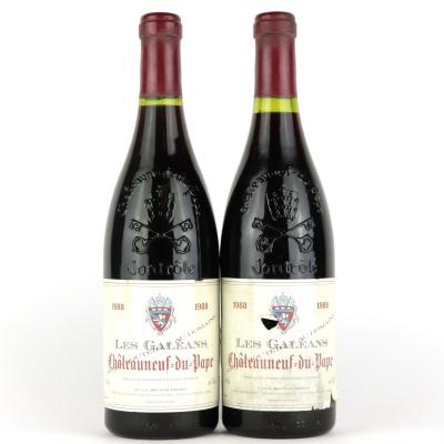 Brunier Les Galeans 1988 Chateauneuf-Du-Pape 2x75cl