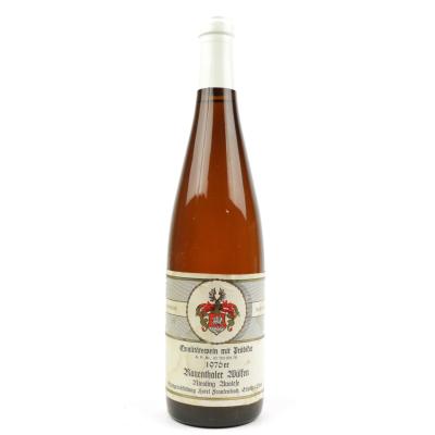 Rauenthaler Wulfen Riesling Auslese 1976 Rheingau