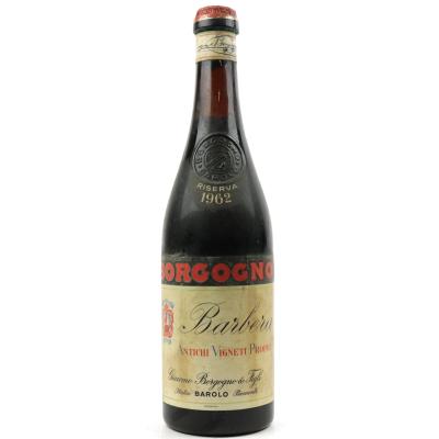 Borgogno Barbera 1962 Piedmont Riserva