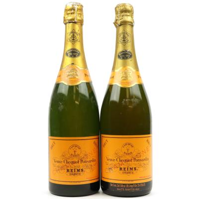 Veuve Clicquot Ponsardin Brut NV Champagne / Bicentenaire 1772-1972 / 2 Bottles