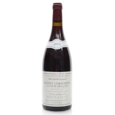 Bartet Clos Saint-Jacques 1986 Gevrey-Chambertin 1er-Cru