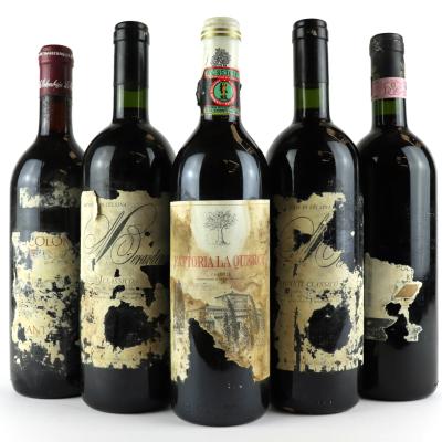 Assorted Chianti, Chianti-Classico & Chianti-Rufina 5x75cl