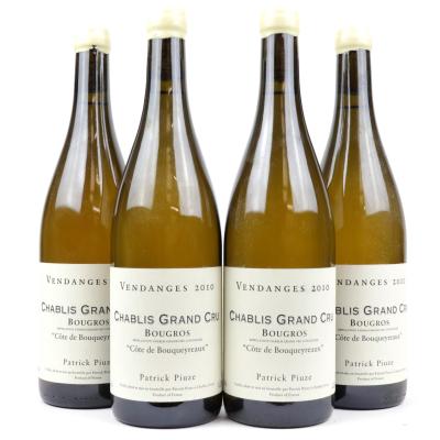 P.Piuze Bougros Cote de Bouqueyreaux 2010 Chablis Grand-Cru 4x75cl