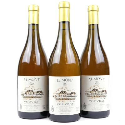 Dom. Huet Le Mont Sec 2002 Vouvray 3x75cl