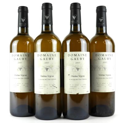 Dom. Gauby Vieilles Vignes 2007 Cotes Catalanes 4x75cl