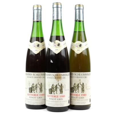 Dom. Schlumberger Kitterle Pinot Gris 1989 Alsace Grand Cru 3x75cl