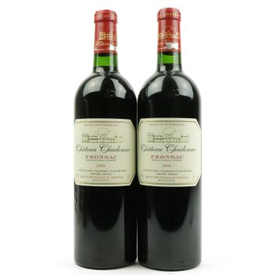 Ch. Chadenne 2000 Fronsac 2x75cl