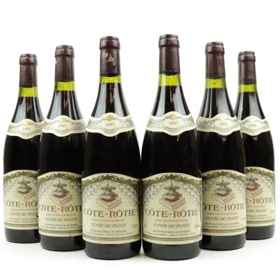 Dom. G.Barge Cuvee Du Plessy 1995 Côte Rôtie 6x75cl