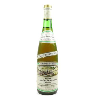 Zentral Kellerei Graacher Domprobst Riesling Auslese 1976 Mosel