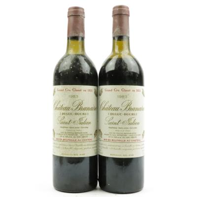 Ch. Branaire 1983 St-Julien 4eme-Cru 2x75cl