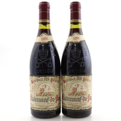 Bosquet Des Papes 1990 Chateauneuf-Du-Pape 2x75cl