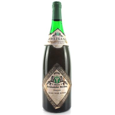 A.Weigand \"Bernkasteler\" Riesling 1962 Mosel