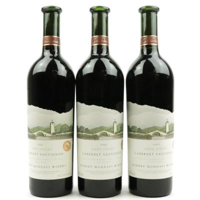 R.Mondavi Cabernet Sauvignon 1997 Napa 3x75cl