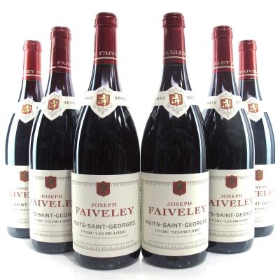 Faiveley Les Pruliers 2012 Nuits-Saint-Georges 1er-Cru 6x75cl