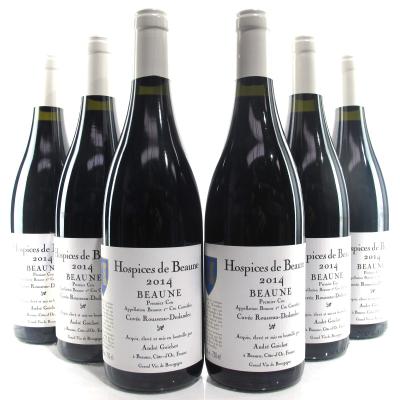 Hospices De Beaune \"Cuvee Rousseau-Deslandes\" 2014 Beaune 1er-Cru 6x75cl