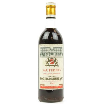 R.Joanne 1961 Sauternes