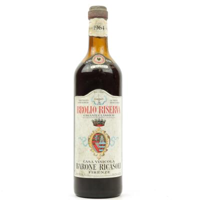 Ricasoli Brolio Riserva 1964 Chianti Classico