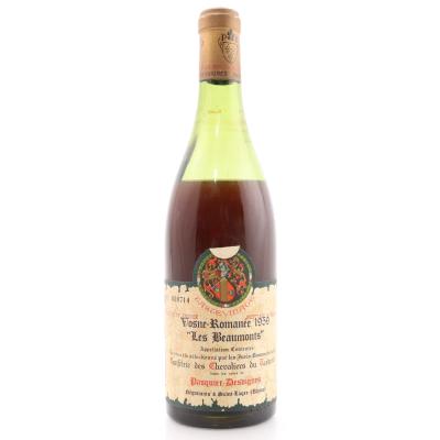 P.Desvignes Les Beaumonts 1959 Vosne-Romanee