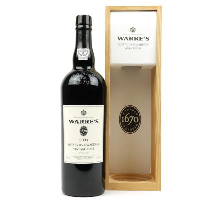 Warre's Quinta Da Cavadinha 2004 Vintage Port