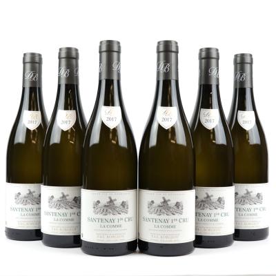 P. & L. Borgeot La Comme 2017 Santenay 1er-Cru 6x75cl