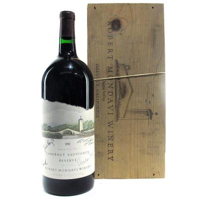 R. Mondavi Cabernet Sauvignon Reserve 1990 Napa 300cl