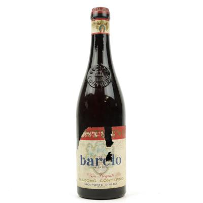 Conterno Barolo Riserva / Circa 1950s