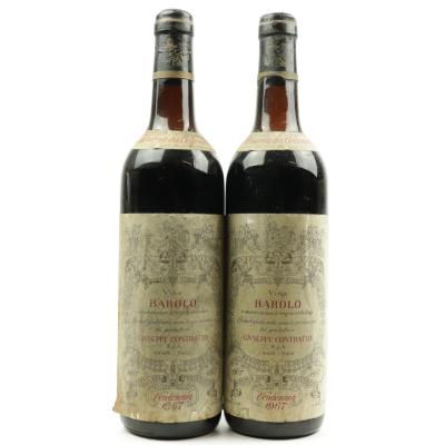 G.Contratto Riserva Del Centenario 1967 Barolo 2x72cl