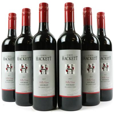 S.Hackett Hills View Shiraz 2017 McLaren Vale 6x75cl