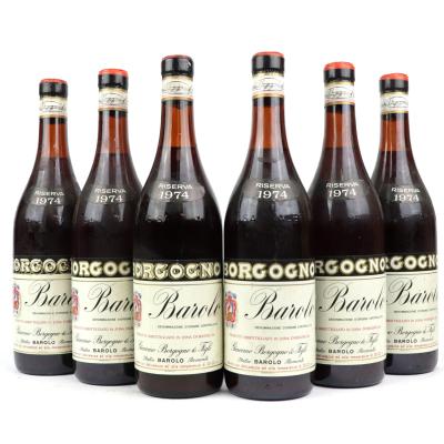 Borgogno 1974 Barolo Riserva 6x75cl