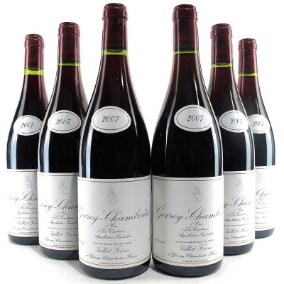 Vallet \"Les Cazetiers\" 2007 Gevrey-Chambertin 1er-Cru 6x75cl