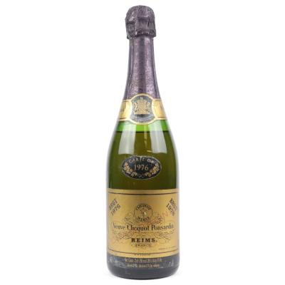 Veuve Clicquot Ponsardin Carte Or Brut 1976 Vintage Champagne