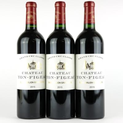 Ch. Yon-Figeac 2015 St-Emilion Grand Cru 3x75cl