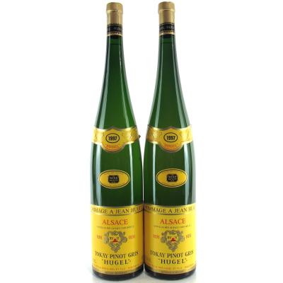 Hugel Tokay-Pinot Gris 1997 Alsace 2x150cl