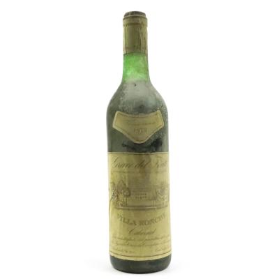 Villa Ronche Cabernet 1973 Grave Del Friuli