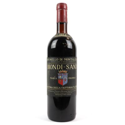 SUSPECTED COUNTERFEIT Biondi-Santi 1977 Brunello di Montalcino