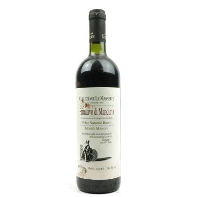 Collezione Le Masserie Dolce Naturale 2003 Primitivo Di Manduria