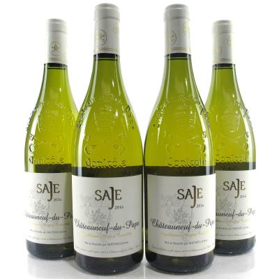 SaJe 2016 Chateauneuf-Du-Pape Blanc 4x75cl