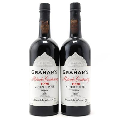 Graham's Malvedos 1990 Vintage Port 2x75cl