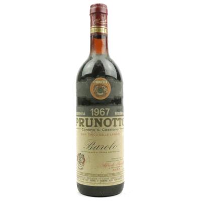 Prunotto 1967 Barolo Riserva