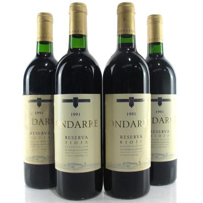 Ondarre 1991 Rioja Reserva 4x75cl