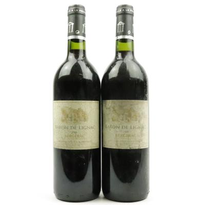 Baron De Lignac 2000 Bergerac 2x75cl