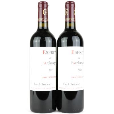 P.Chatonnet Esprit De L'Archange 2013 Saint-Emilion 2x75cl