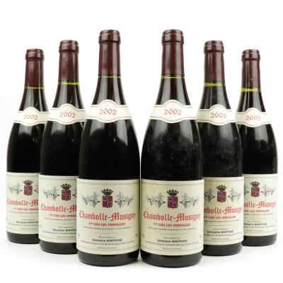 G.Barthod Veroilles 2002 Chambolle-Musigny 1er-Cru 6x75cl