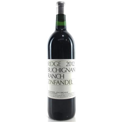 Ridge \"Buchignani Ranch\" Zinfandel 2012 Sonoma