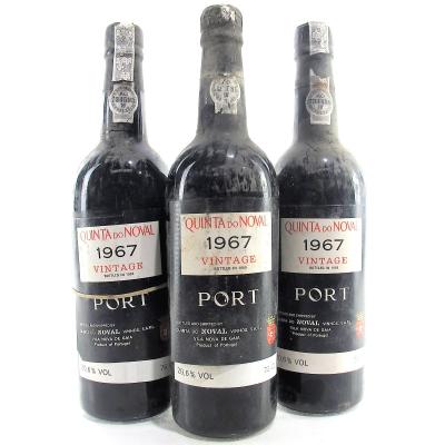 Quinta Do Noval 1967 Vintage Port 3x75cl