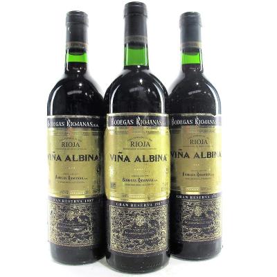 Viña Albina 1987 Rioja Gran Reserva 3x75cl