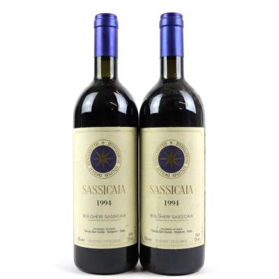 Tenuta San Guido Sassicaia 1994 Tuscany 2x75cl