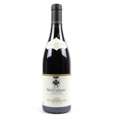 M.Chapoutier Monier de la Sizeranne 2012 Hermitage