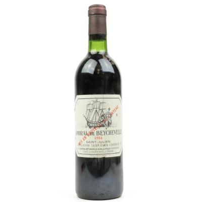 Amiral De Beychevelle 1984 St-Julien 4eme-Cru