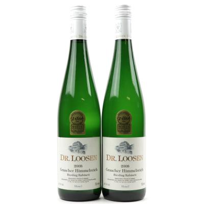 Dr. Loosen Graacher Himmelreich Riesling Kabinett 2008 Mosel 2x75cl